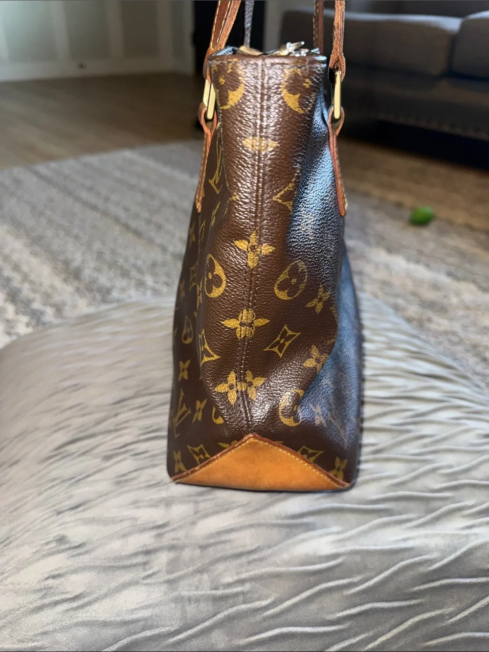 Authentic Vintage Louis Vuitton Monogram Cabas Piano Tote Handbag